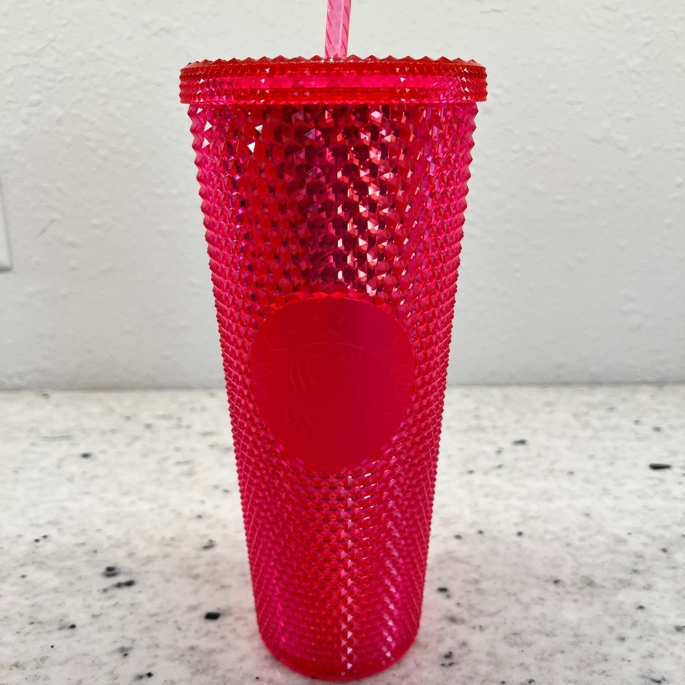 🩷💖🎉 Starbucks Pink Jeweled Tumbler | unused | NWT